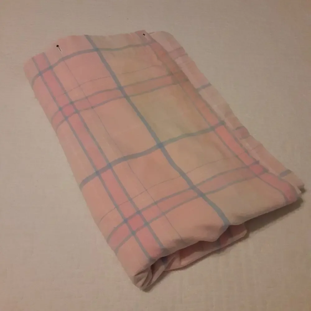 Pottery Barn Kids Pink Plaid Shower Curtain Charming